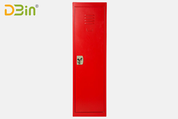 wholesale red steel 1 door school locker for storage